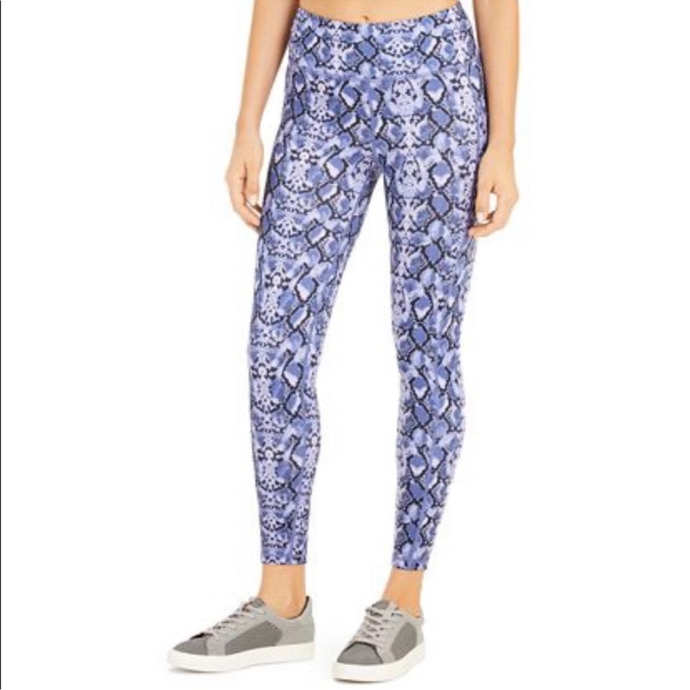 Ideology Blue Patterned Leggings